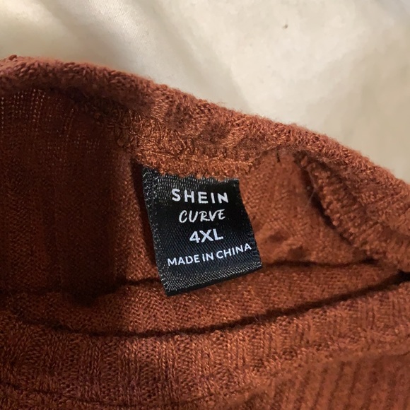 drop shoulder knot hem tee - Picture 2 of 3